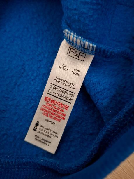 Mikina, f&f,92