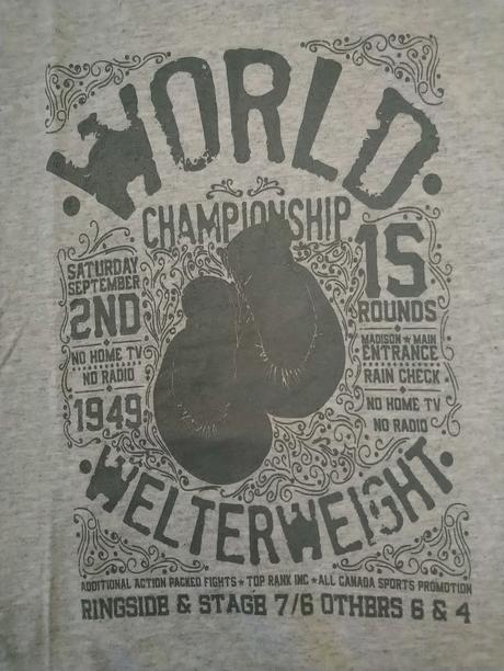 Pánske sivé tričko world, fruit, xxl, xxl