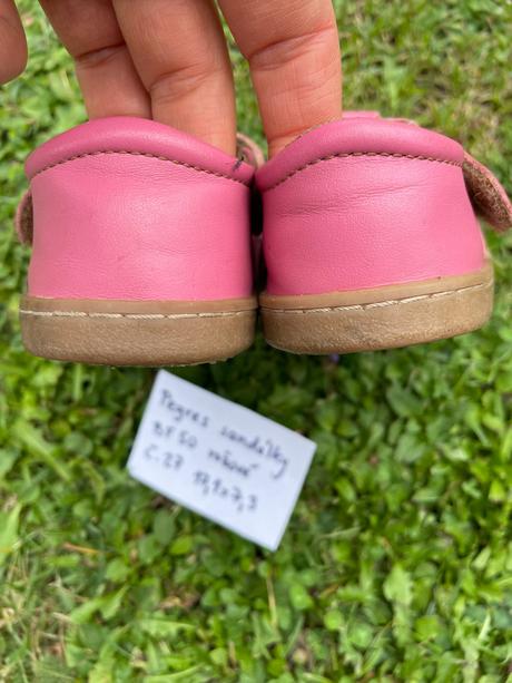 Pegres sandálky kožené, pegres,27