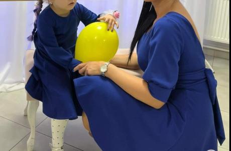 Šaty mama a dcera, m