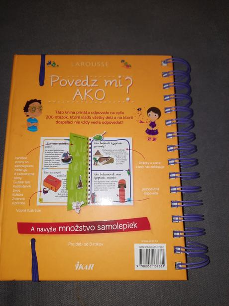 Knižka "povedz mi ako" larousse, 