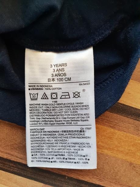 Gap tričká 100 cm, gap,104