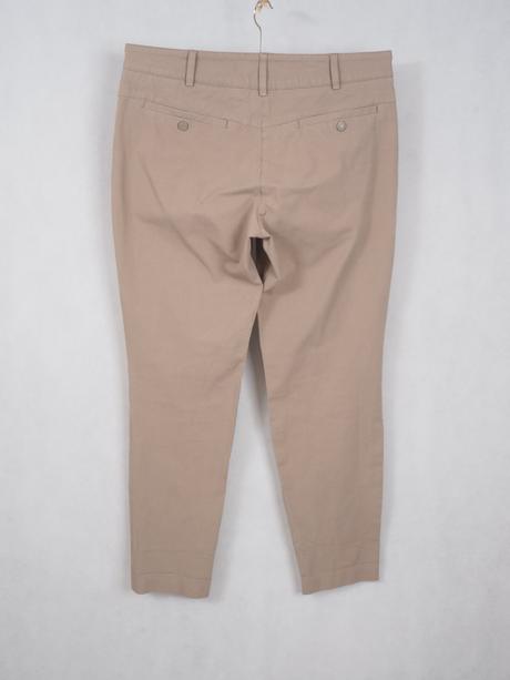 Luxusné béžové nohavice cambio, 40