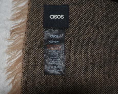 Asos, teplučký šál 200x125cm,