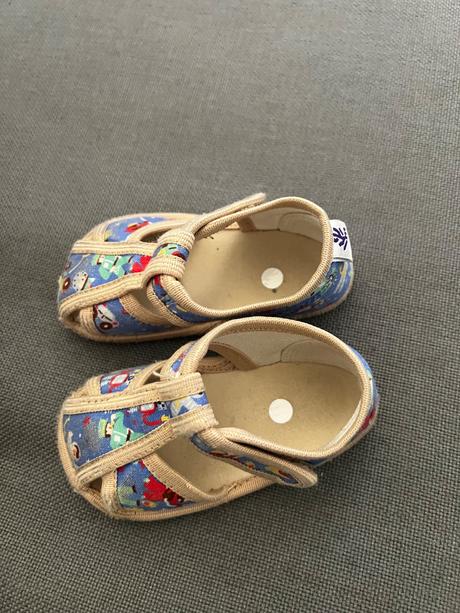 Detské barefoot papučky milash 20, 20