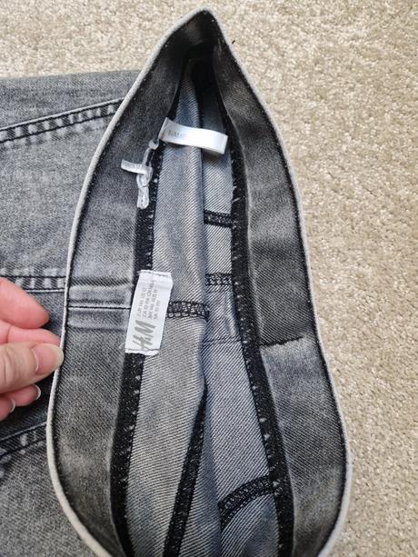 Sivé rifle leginy h&m 146, h&m,146