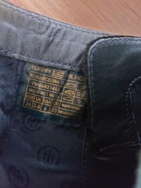 Čižmy kotníkové, tommy hilfiger,36