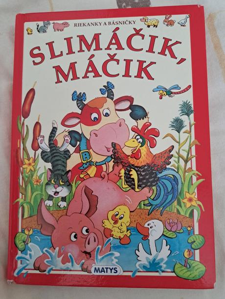 Slimák, máčik kniha, 