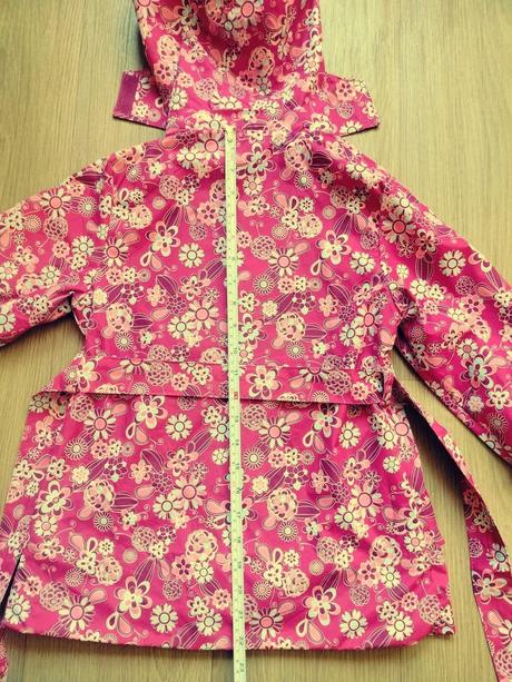 Zateplená bunda do dažďa, 128