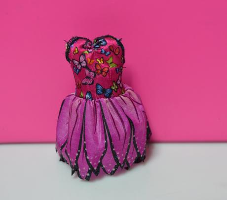 Barbie šaty mariposa, 