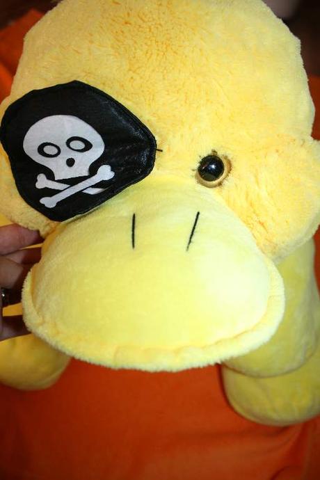 Obrovská plyšova kačka,