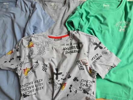 4x tričko s dlhým rukávom, crivit,158