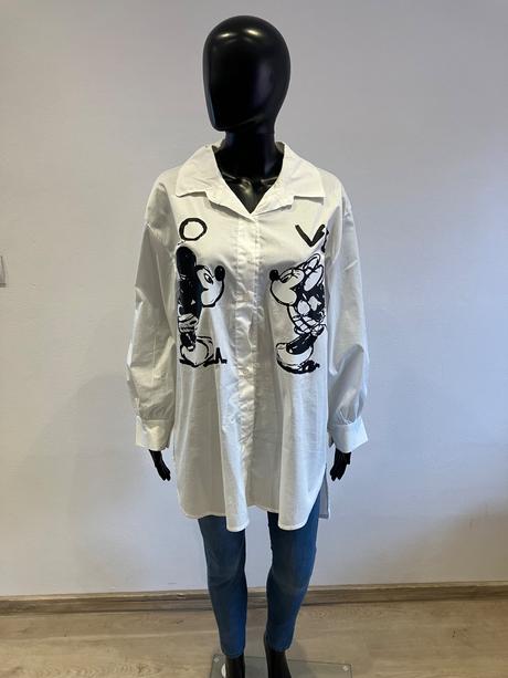 Dámska košeľa mickey a minnie (uni), l / m / xl