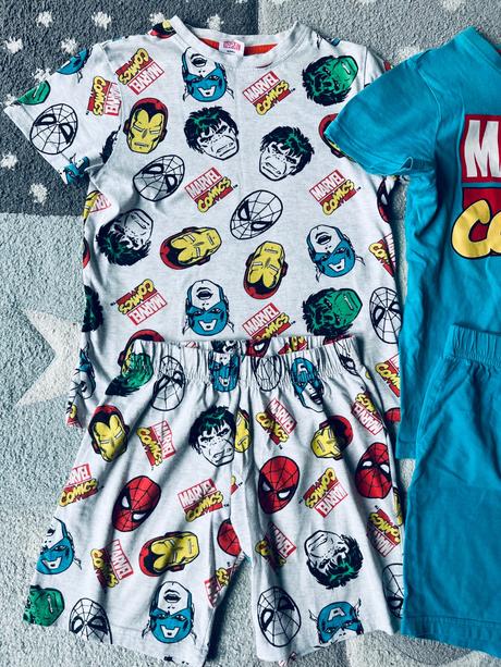 Chlapčenské krátke pyžamá, h&m,134