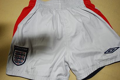 Fešácke značkové kraťasky, umbro,104