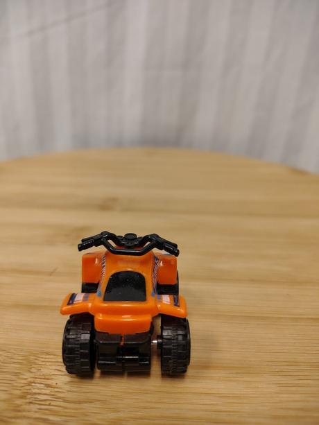 Oranžová štvorkolka hot wheels, mattel 2015, 