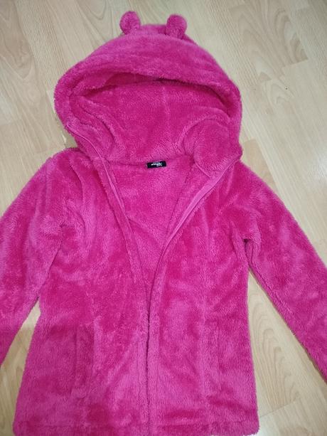 Plyšová mikina veľ.146/152, takko,146