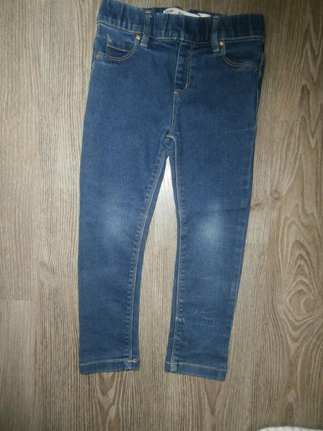 Rifľové legíny, denim co,110