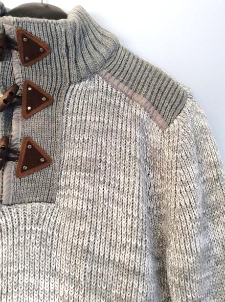 Luxusná pletená bunda bagarda m/l, m