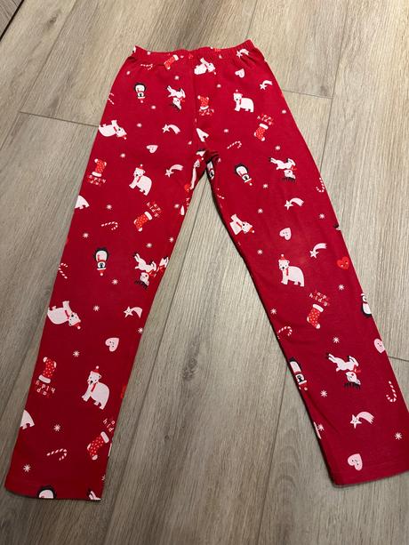 Vianočné pyžamko h&m 122/128, h&m,122