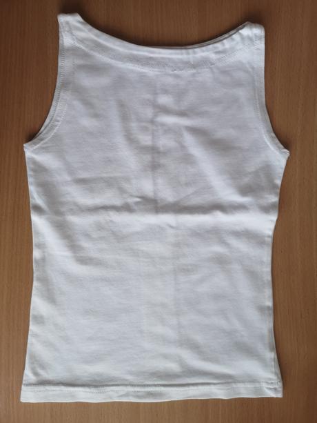 Biely slim top v. 122/128 zn. zuppa, 122