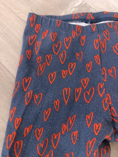 Dievčenské legíny srdiečka, calzedonia,110