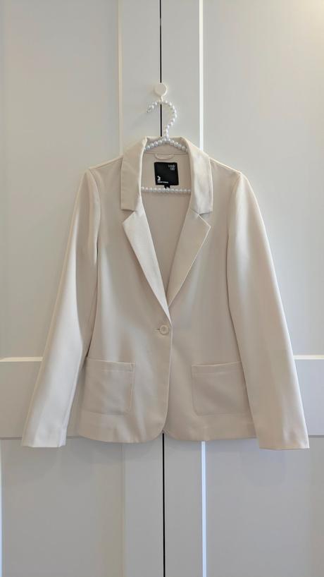 Krémové tenké sako tally weijl, tally weijl,xs