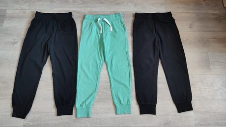 Tepláky basic 3ks, h&m,128