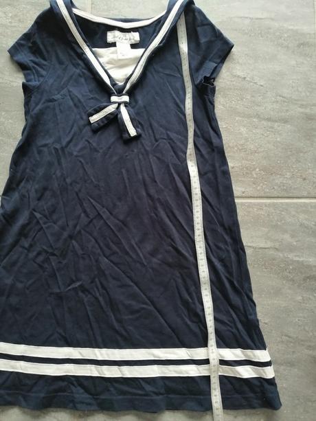 Šaty v námorníckom štýle ham v122-128, h&m,122