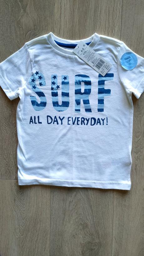 Úplne nové chlapčenské tričko f&f, 4-5 r., veľ.110, f&f,110