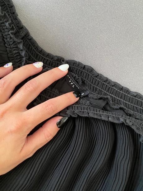 Blúzka bez ramienok cez plecia, reserved,s