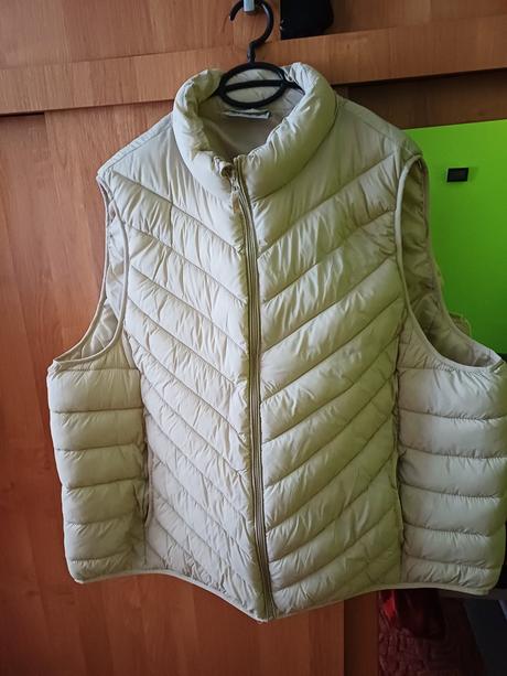 Dámska béžová vesta 4xl, 4xl