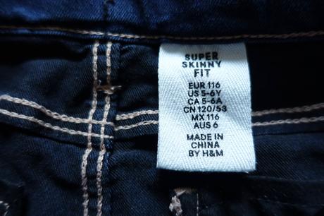 Rifle h&m super skinny fit, h&m,116