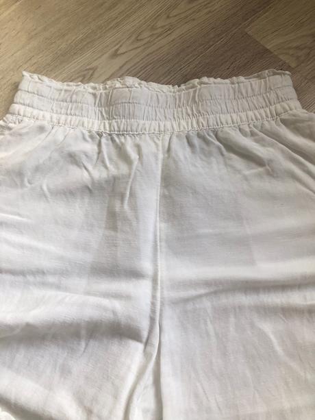 Ľanové nohavice h&m, h&m,s