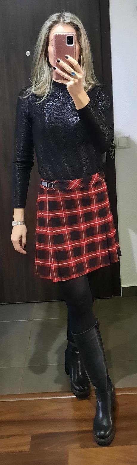 Skladaná suknička, mango,xs