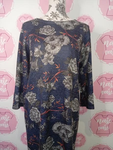 Kvietkované šaty, xxl