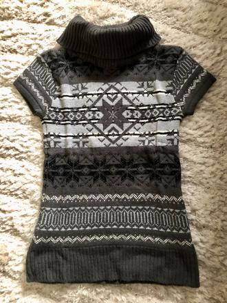 Pulóver s nórskym vzorom, s