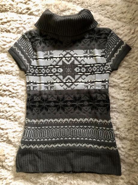 Pulóver s nórskym vzorom, s