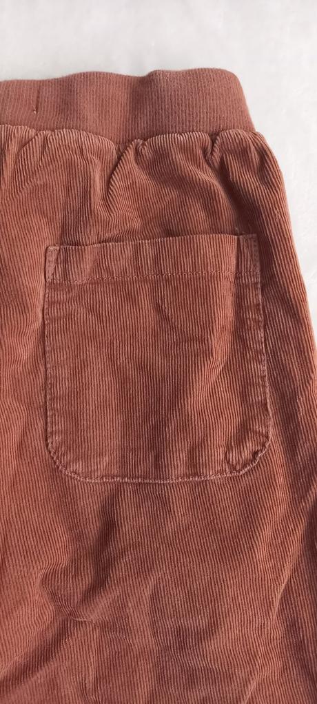 Menčestrové nohavice podšité, lindex,116