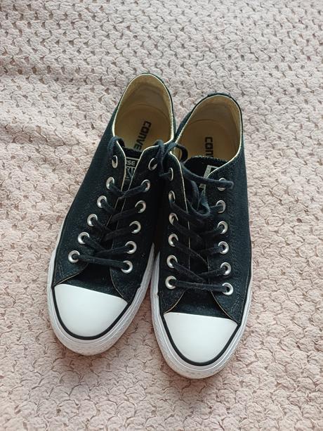 Čierne tenisky converse veľ.37,5, converse,38