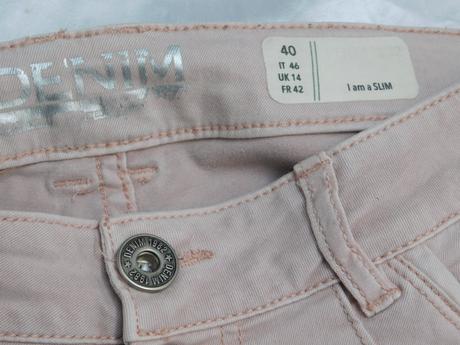 Damske strečove slim rifle, denim,40