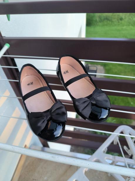 Čierne balerínky, h&m,29