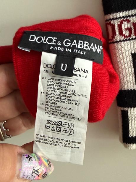 Manžety/rukavice dolce & gabbanna, 