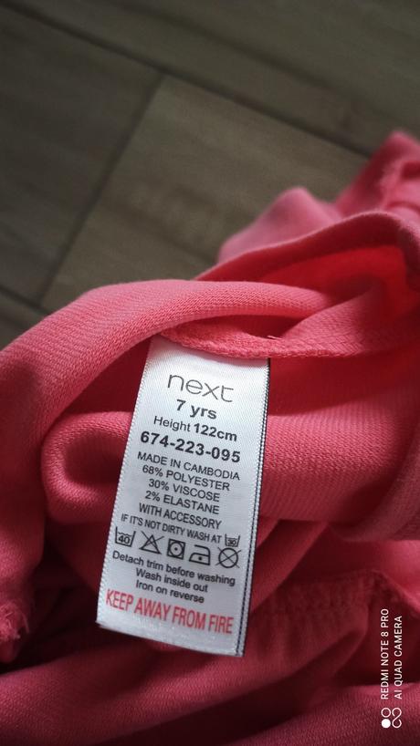 Šaty next 122, next,122