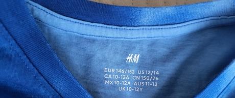 Chlapčenské tričko velk. 146/152, h&m,146