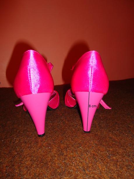 Elegantné cyklamenové topánky, 36