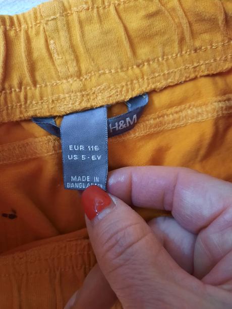 Chlapčenské šortky, h&m,116
