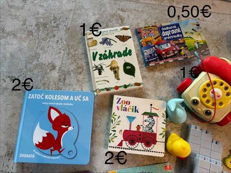 Hračky a knihy od 1-2 rokov, 