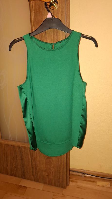 Zelena letna bluzka, stradivarius,s