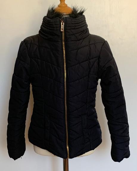 H&m čierna dievčenská vetrovka, h&m,134